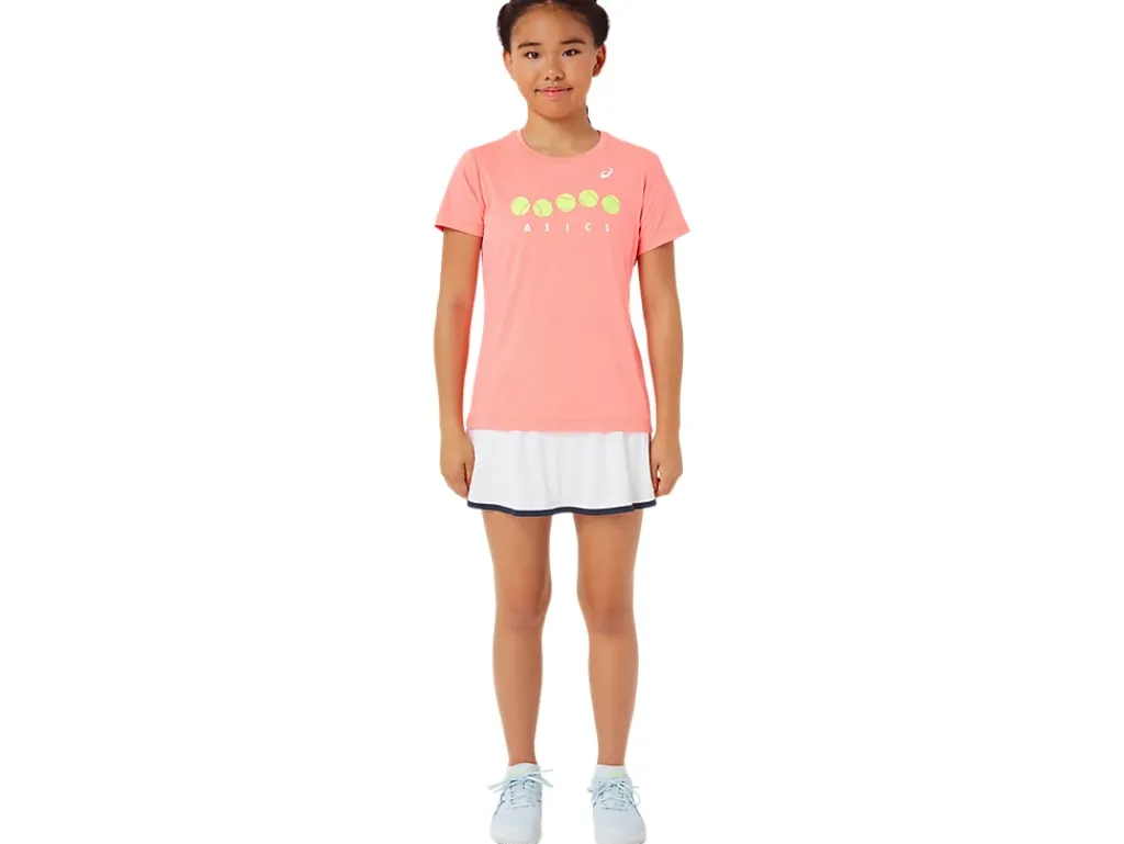 ASICS KIDS; TENNIS GRAPHIC TEE-Kids Tennis|Clothing