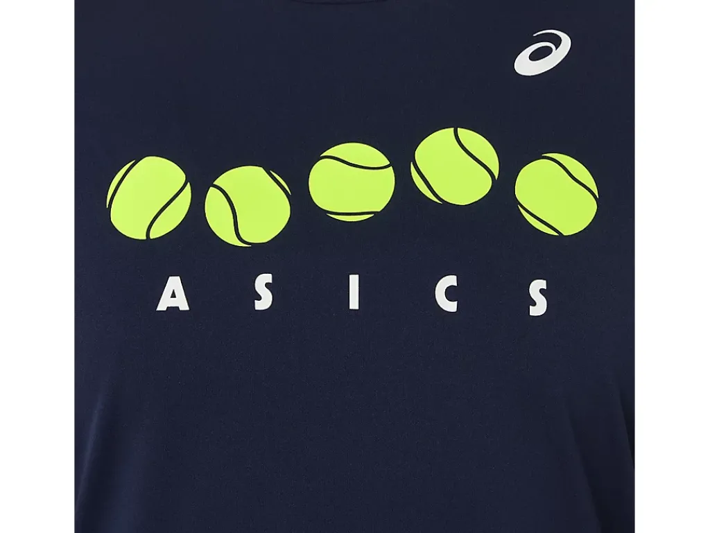 ASICS KIDS; TENNIS GRAPHIC TEE-Kids Tennis|Clothing