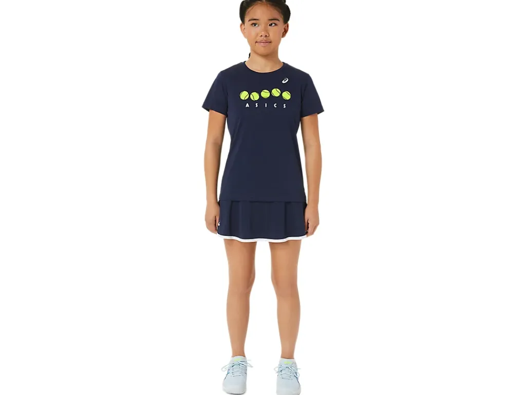 ASICS KIDS; TENNIS GRAPHIC TEE-Kids Tennis|Clothing