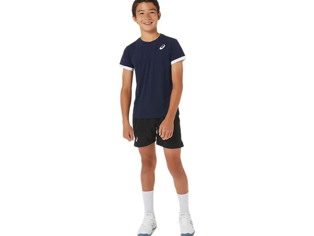 ASICS KIDS; TENNIS SHORT SLEEVE TOP-Kids Tennis|Clothing