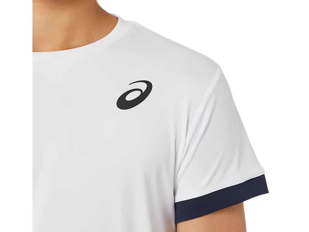ASICS KIDS; TENNIS SHORT SLEEVE TOP-Kids Tennis|Clothing