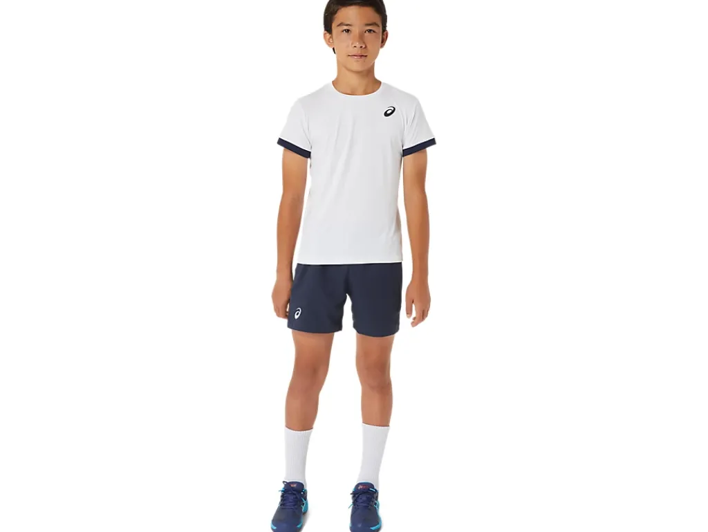 ASICS KIDS; TENNIS SHORT SLEEVE TOP-Kids Tennis|Clothing