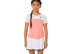 ASICS KIDS; TENNIS SHORT SLEEVE TOP-Kids Tennis|Clothing