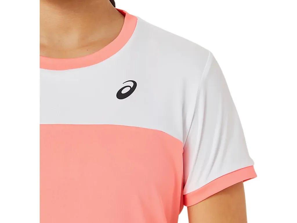 ASICS KIDS; TENNIS SHORT SLEEVE TOP-Kids Tennis|Clothing