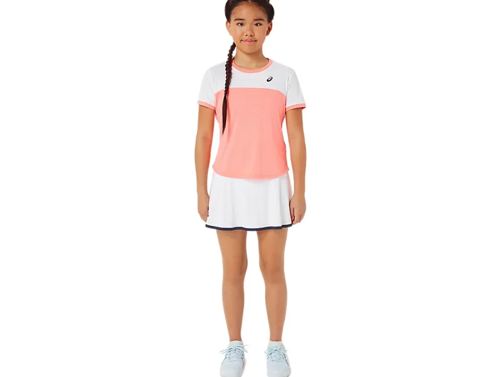 ASICS KIDS; TENNIS SHORT SLEEVE TOP-Kids Tennis|Clothing