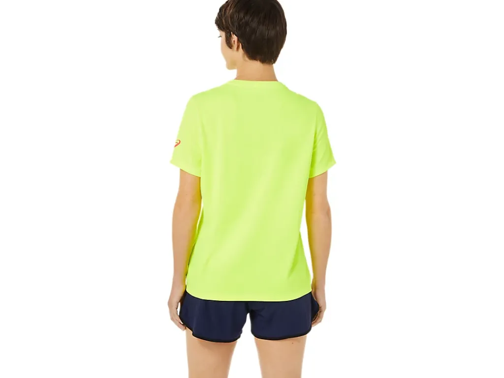 ASICS LAM READY-SET II SHORT SLEEVE-Women T-Shirts & Tops