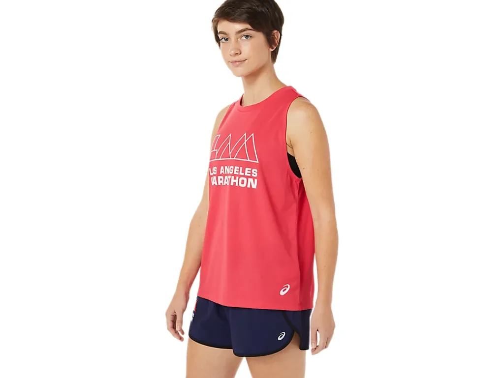 ASICS LAM READY-SET II SINGLET-Women T-Shirts & Tops|Valentine's Day
