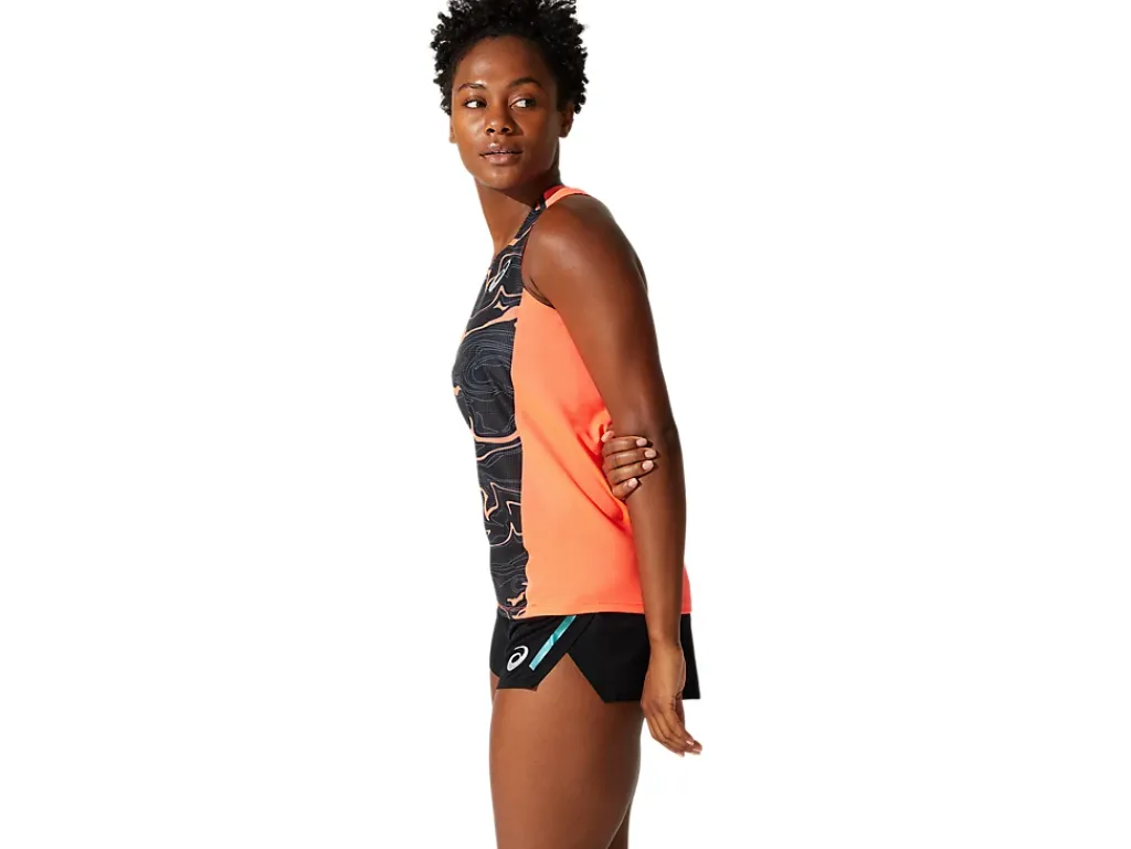 ASICS LIGHT MESH SINGLET-Women T-Shirts & Tops