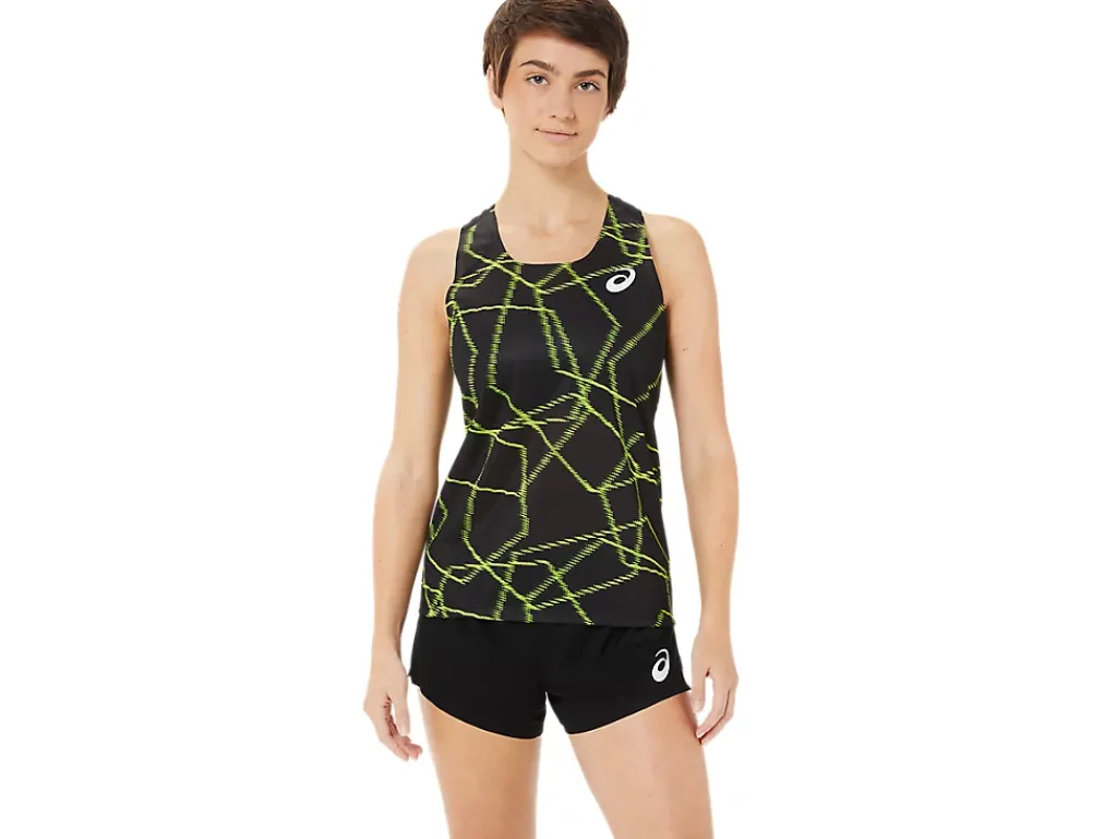 ASICS LIGHT MESH SINGLET-Women T-Shirts & Tops