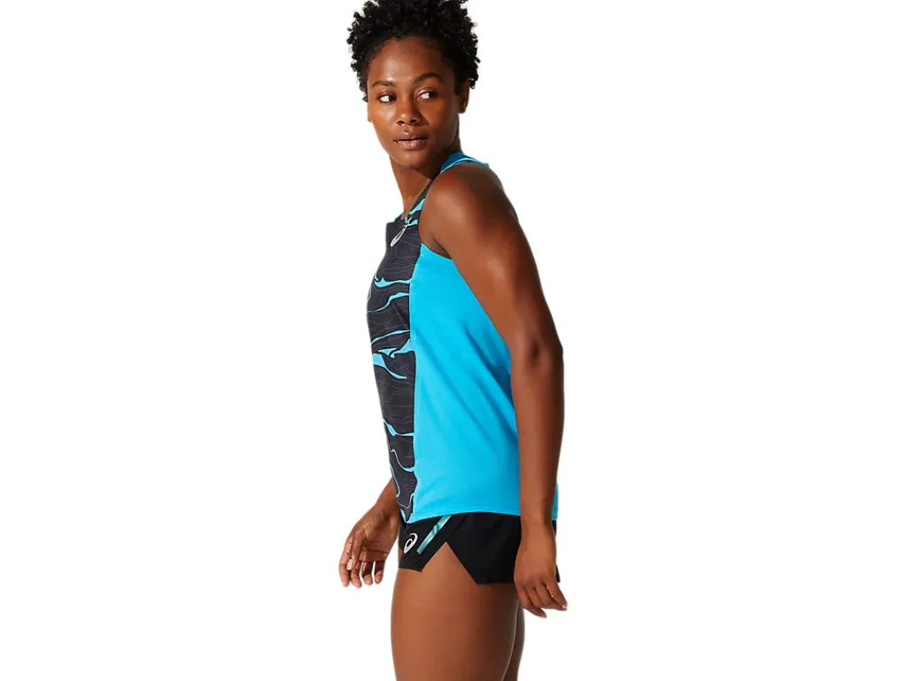 ASICS LIGHT MESH SINGLET-Women T-Shirts & Tops