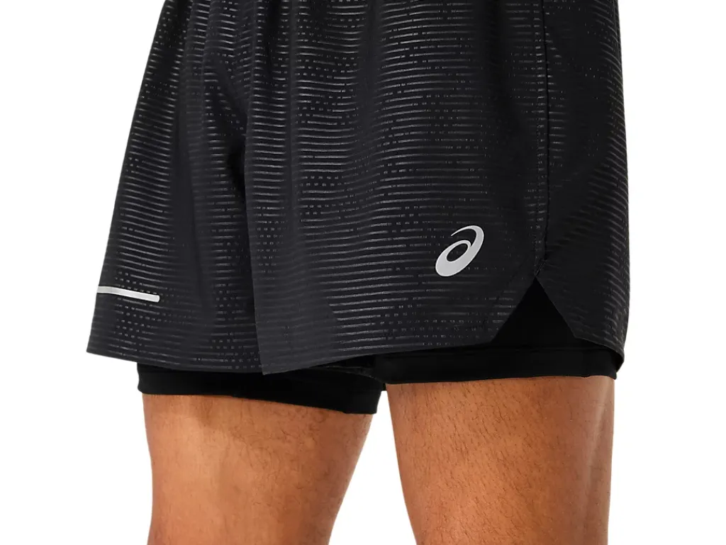 ASICS LITE-SHOW 2-N-1 5IN SHORT-Men Shorts|Semi-Annual Sale
