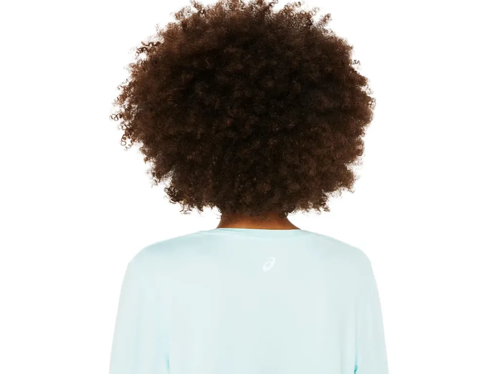 ASICS LONG SLEEVE HEATHER TOP-Women Extended Sizes|T-Shirts & Tops