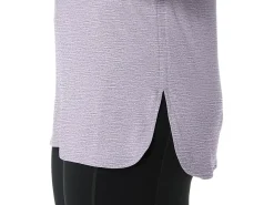 ASICS LONG SLEEVE HEATHER TOP-Women Extended Sizes|T-Shirts & Tops