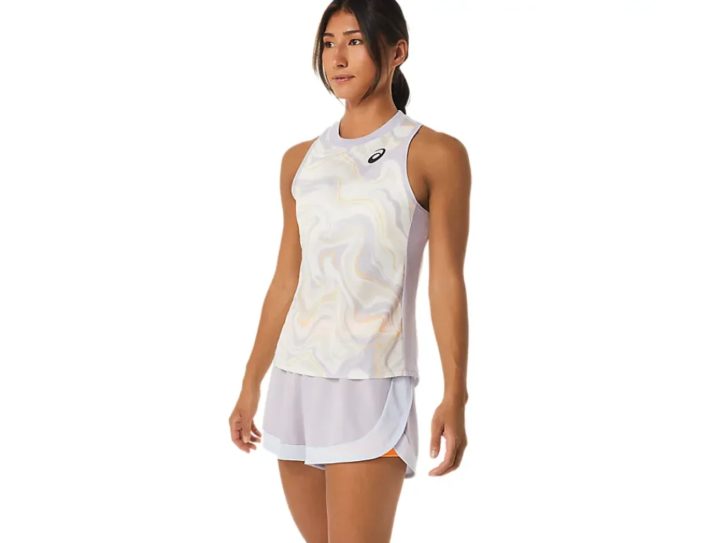 ASICS MATCH GRAPHIC TANK-Women Pickleball|Tennis