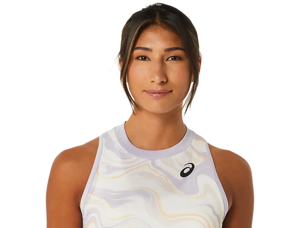 ASICS MATCH GRAPHIC TANK-Women Pickleball|Tennis