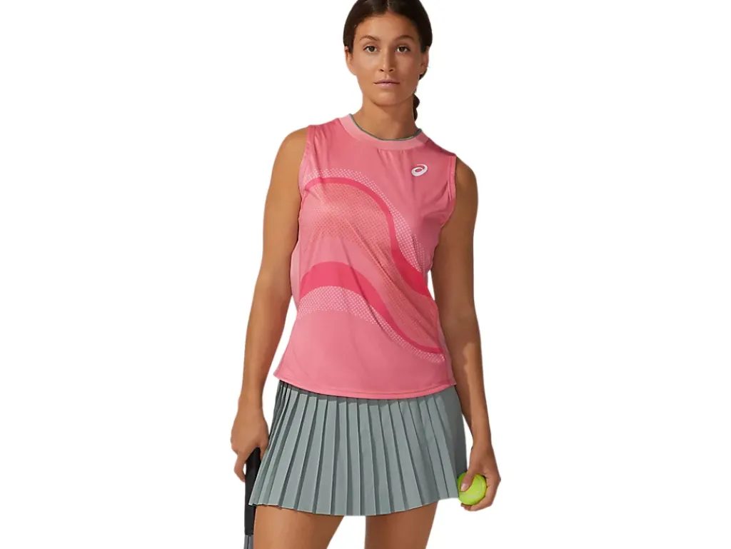 ASICS MATCH GRAPHIC TANK-Women Tennis|Tennis