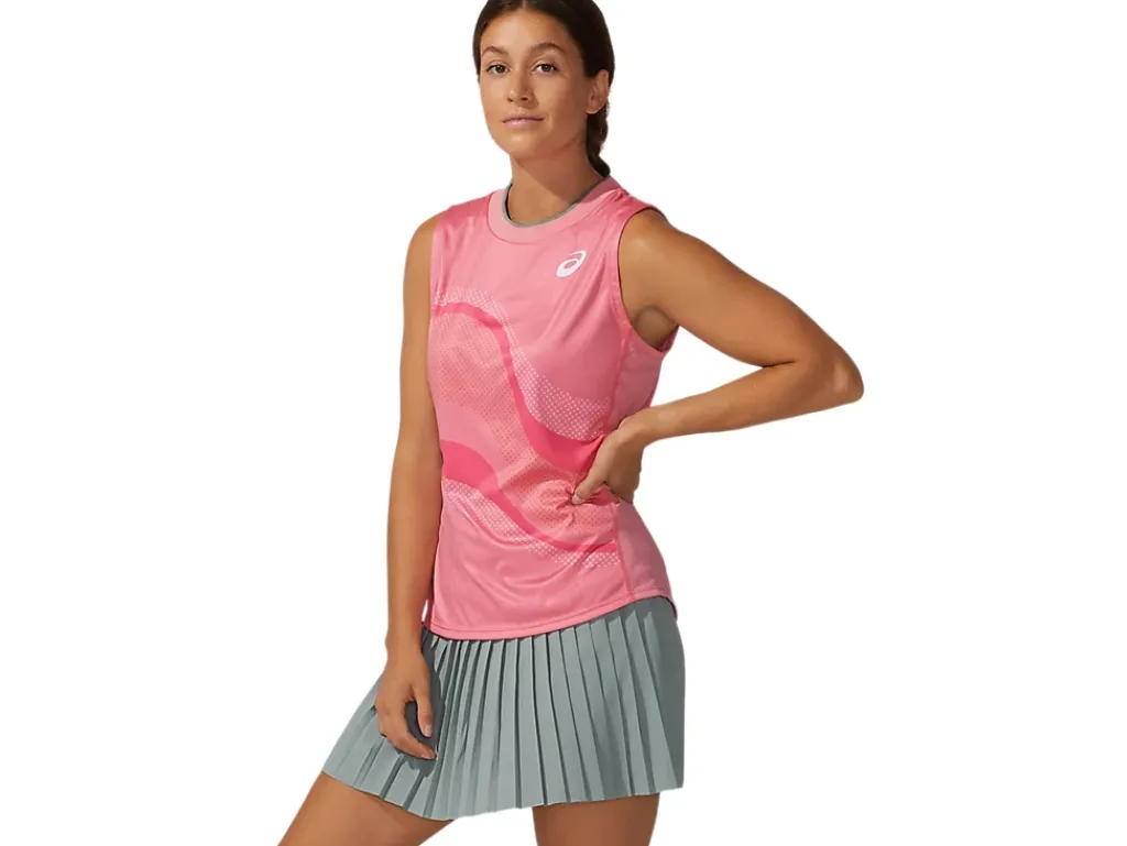 ASICS MATCH GRAPHIC TANK-Women Tennis|Tennis