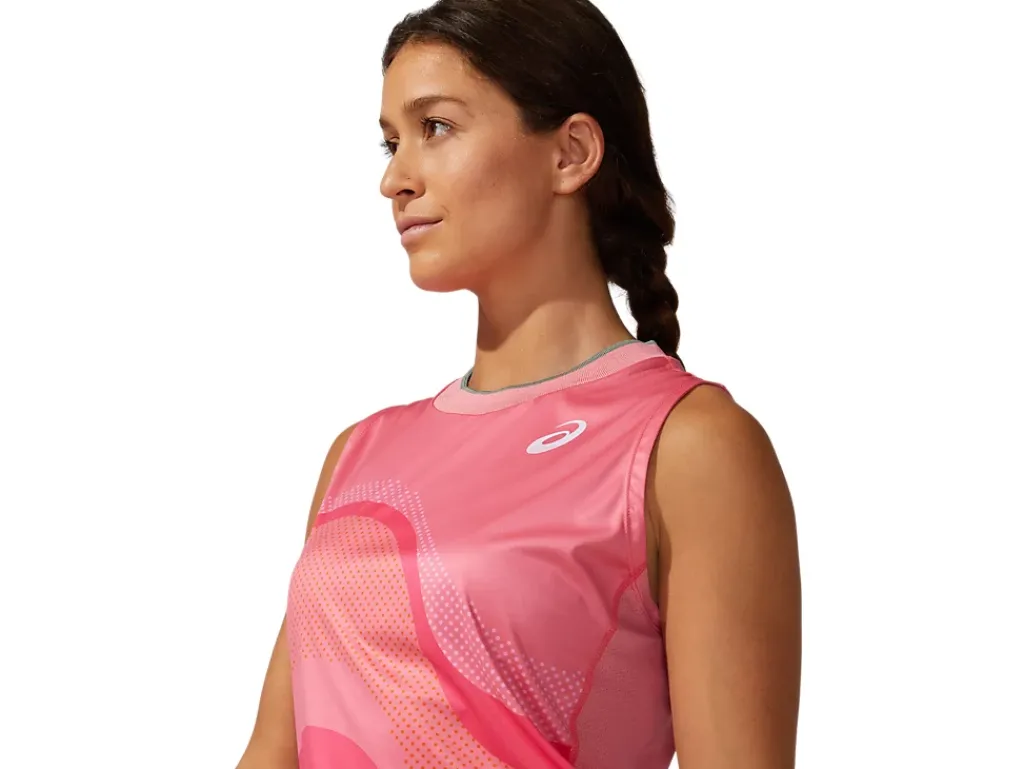 ASICS MATCH GRAPHIC TANK-Women Tennis|Tennis