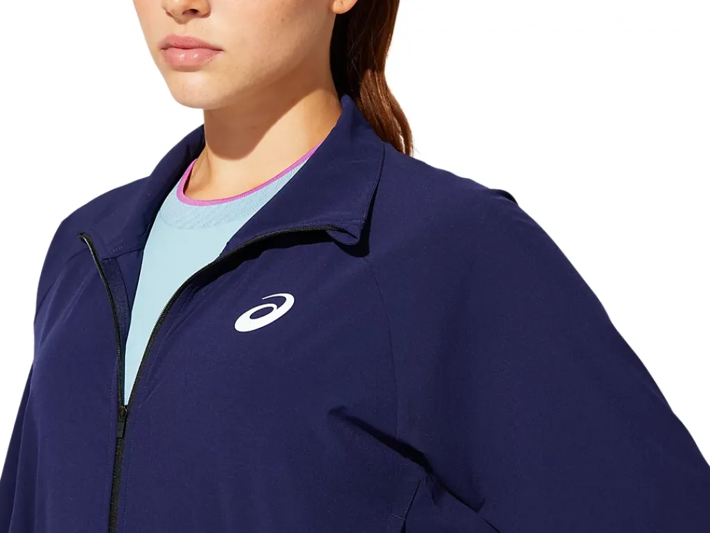 ASICS MATCH WOVEN JACKET-Women Jackets & Outerwear