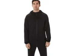 ASICS MEN ACTIBREEZE JACQUARD BRUSHED KNIT JACKET-Men Training|Jackets & Outerwear