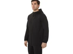 ASICS MEN ACTIBREEZE JACQUARD BRUSHED KNIT JACKET-Men Training|Jackets & Outerwear
