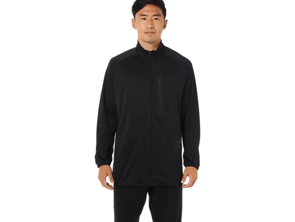 ASICS MEN ACTIBREEZE JACQUARD JACKET-Men Jackets & Outerwear
