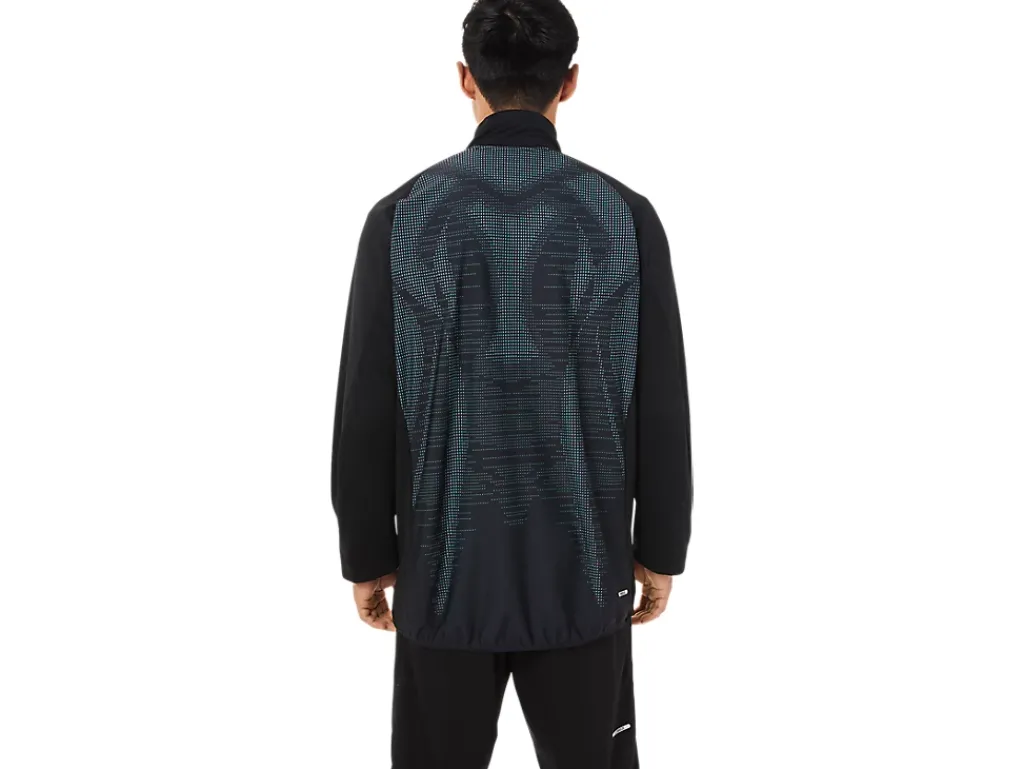 ASICS MEN ACTIBREEZE JACQUARD JACKET-Men Jackets & Outerwear