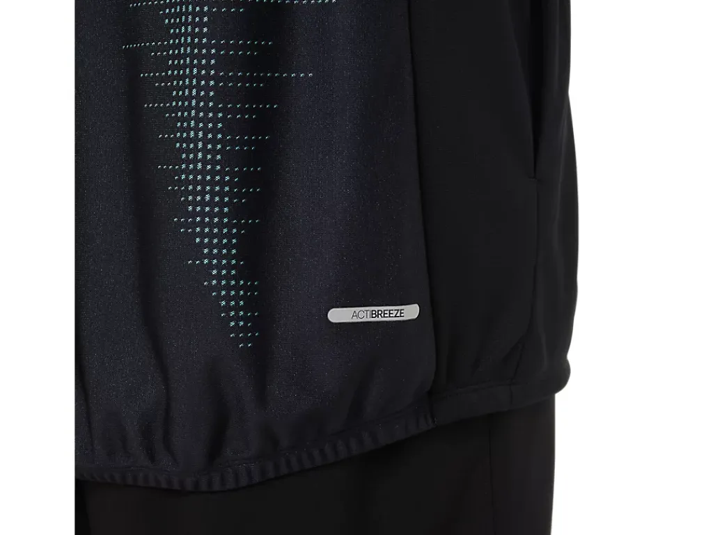 ASICS MEN ACTIBREEZE JACQUARD JACKET-Men Jackets & Outerwear