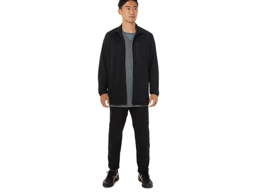 ASICS MEN ACTIBREEZE JACQUARD JACKET-Men Jackets & Outerwear