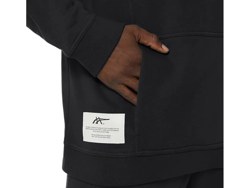 ASICS MEN SUNDAY SANA FLEECE HOODIE-Men Extended Sizes|Hoodies & Sweatshirts