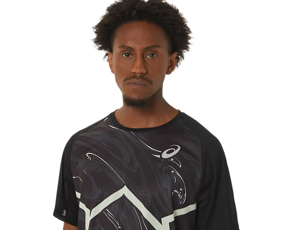 ASICS MEN CJ-LINE LIGHT SHORT SLEEVE TOP-Men Track & Field|T-Shirts & Tops