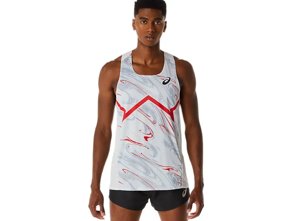 ASICS MEN CJ-LINE LIGHT SINGLET-Men Track & Field|T-Shirts & Tops