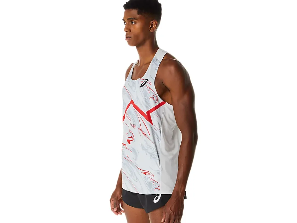 ASICS MEN CJ-LINE LIGHT SINGLET-Men Track & Field|T-Shirts & Tops