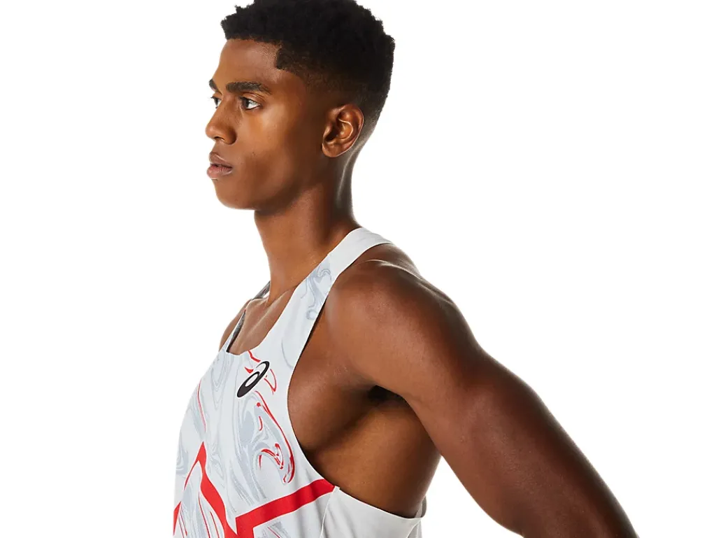 ASICS MEN CJ-LINE LIGHT SINGLET-Men Track & Field|T-Shirts & Tops