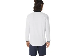ASICS MEN COURT LONG SLEEVE 1/2 ZIP TOP-Men Tennis|Tennis