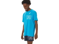 ASICS MEN FINISH LINE GRAPHIC SHORT SLEEVE TOP-Men Track & Field|T-Shirts & Tops