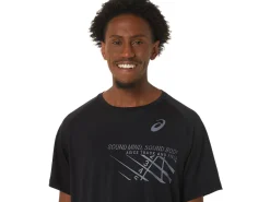 ASICS MEN FINISH LINE GRAPHIC SHORT SLEEVE TOP-Men Track & Field|T-Shirts & Tops