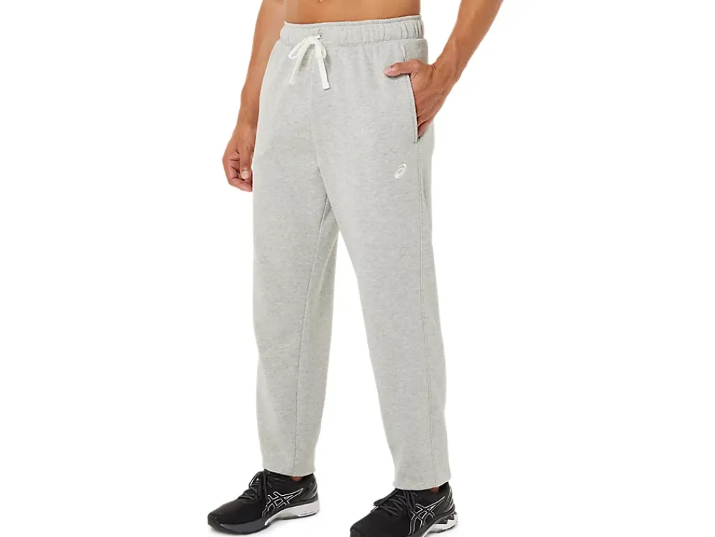 ASICS MEN FLEECE TAPERED PANT-Men Extended Sizes|Pants & Tights