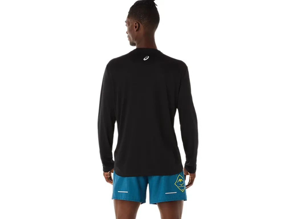 ASICS MEN FUJITRAIL LOGO LONG SLEEVE TOP-Men Trail Running|Trail Running