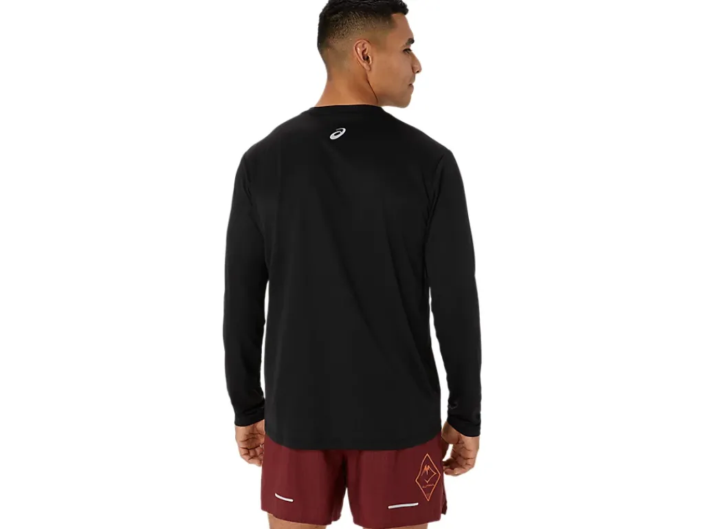 ASICS MEN FUJITRAIL LOGO LONG SLEEVE TOP-Men Trail Running|Trail Running