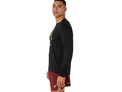 ASICS MEN FUJITRAIL LOGO LONG SLEEVE TOP-Men Trail Running|Trail Running