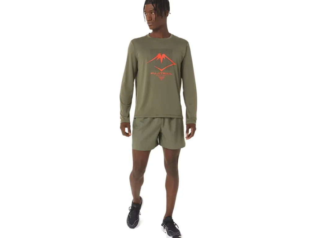 ASICS MEN FUJITRAIL LOGO SHORT-Men Trail Running|Trail Running
