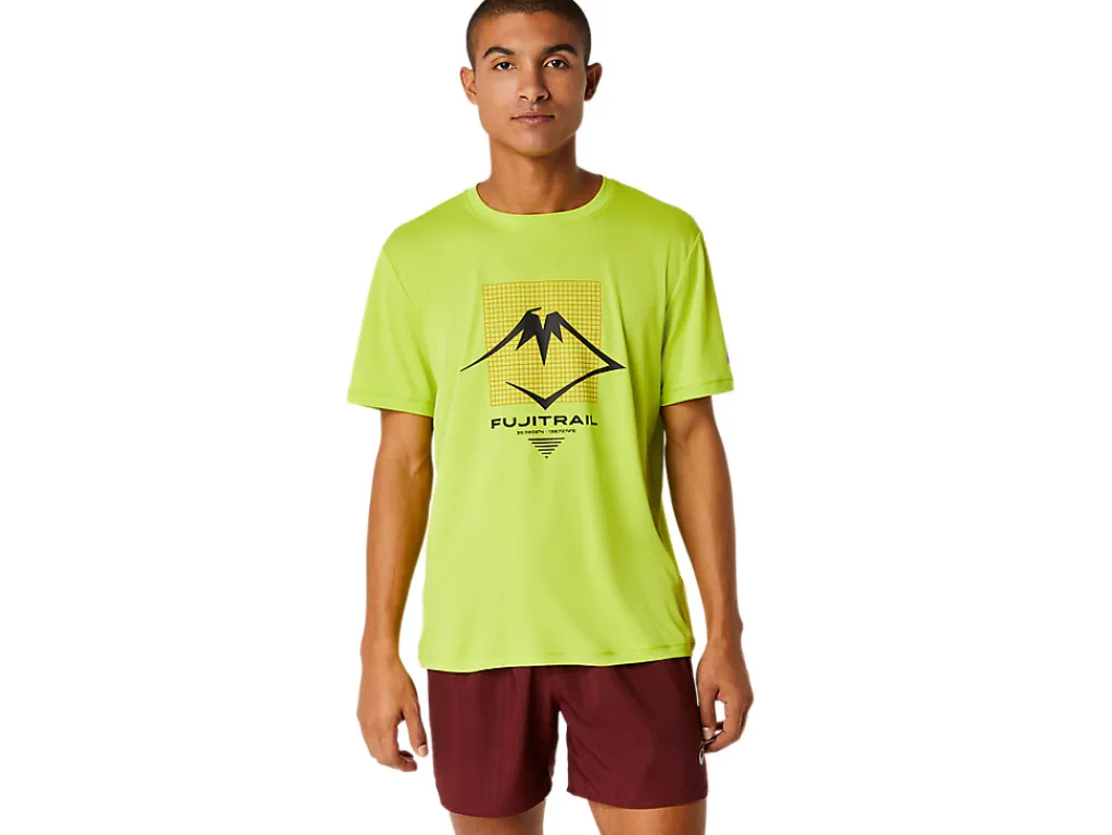 ASICS MEN FUJITRAIL LOGO SHORT SLEEVE TOP-Men Trail Running|Trail Running
