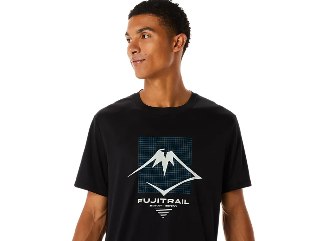 ASICS MEN FUJITRAIL LOGO SHORT SLEEVE TOP-Men Trail Running|Trail Running