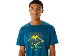 ASICS MEN FUJITRAIL LOGO SHORT SLEEVE TOP-Men Trail Running|Trail Running