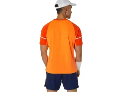 ASICS MEN GAME SHORT SLEEVE TOP-Men Tennis|Tennis
