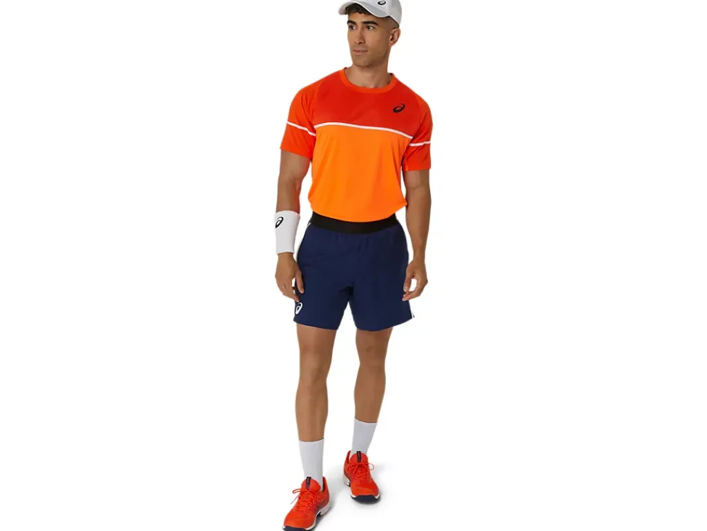 ASICS MEN GAME SHORT SLEEVE TOP-Men Tennis|Tennis