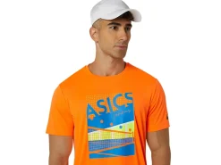 ASICS MEN GS GRAPHIC TEE-Men Tennis|Tennis