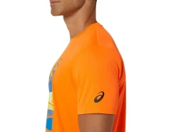 ASICS MEN GS GRAPHIC TEE-Men Tennis|Tennis