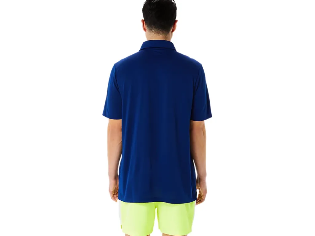ASICS MEN HEX GRADIENT POLO WCH-Men T-Shirts & Tops